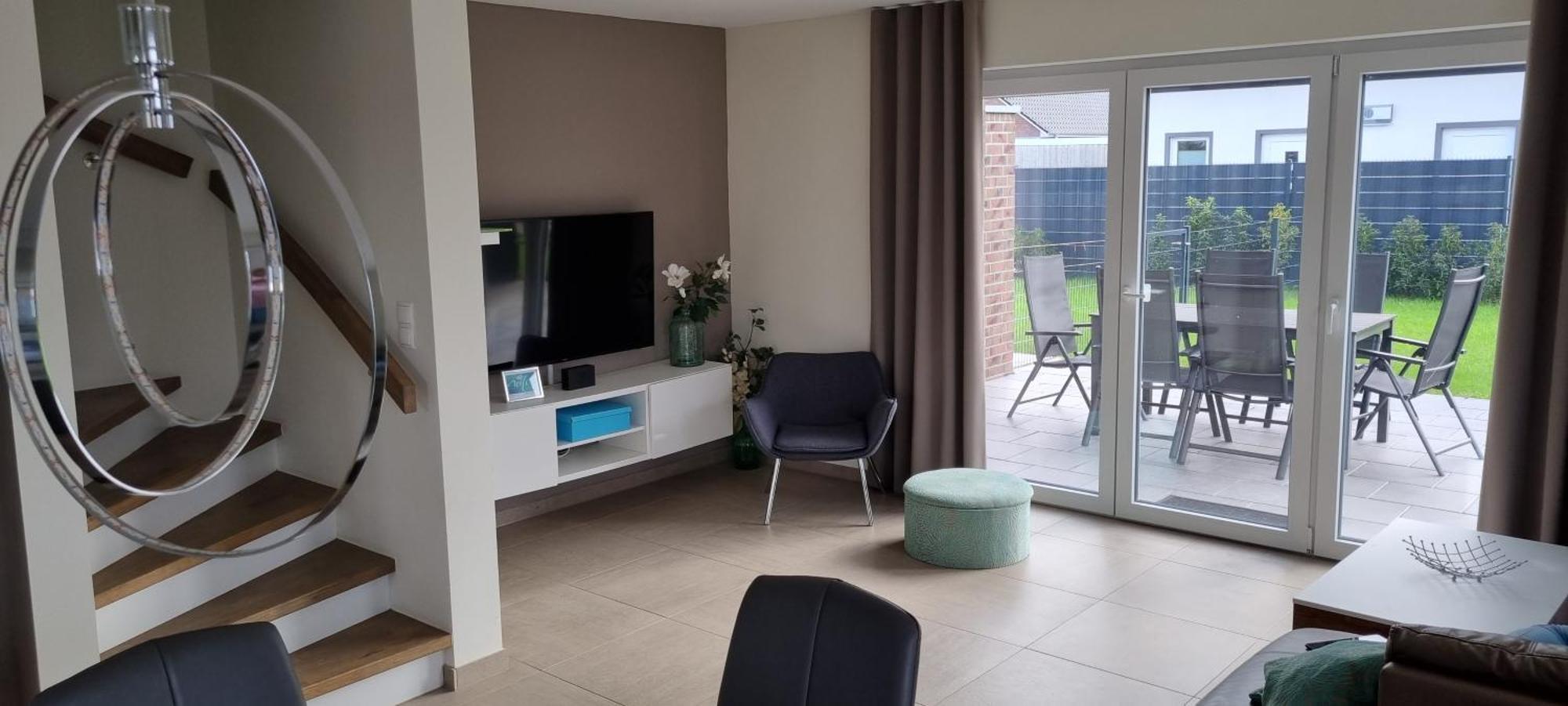 Neu!Moderne, Lichtdurchflutete Dhh, Zentral, Garten, Wallbox, Wlan Butjadingen Eksteriør billede
