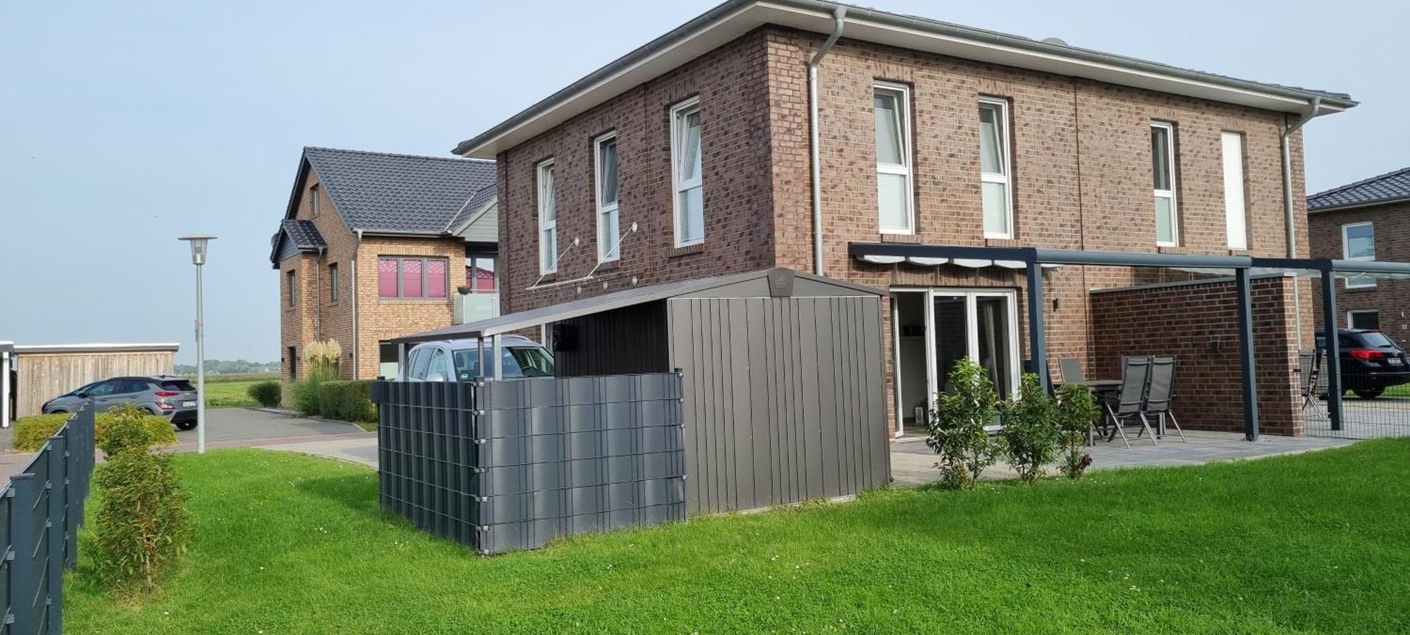 Neu!Moderne, Lichtdurchflutete Dhh, Zentral, Garten, Wallbox, Wlan Butjadingen Eksteriør billede